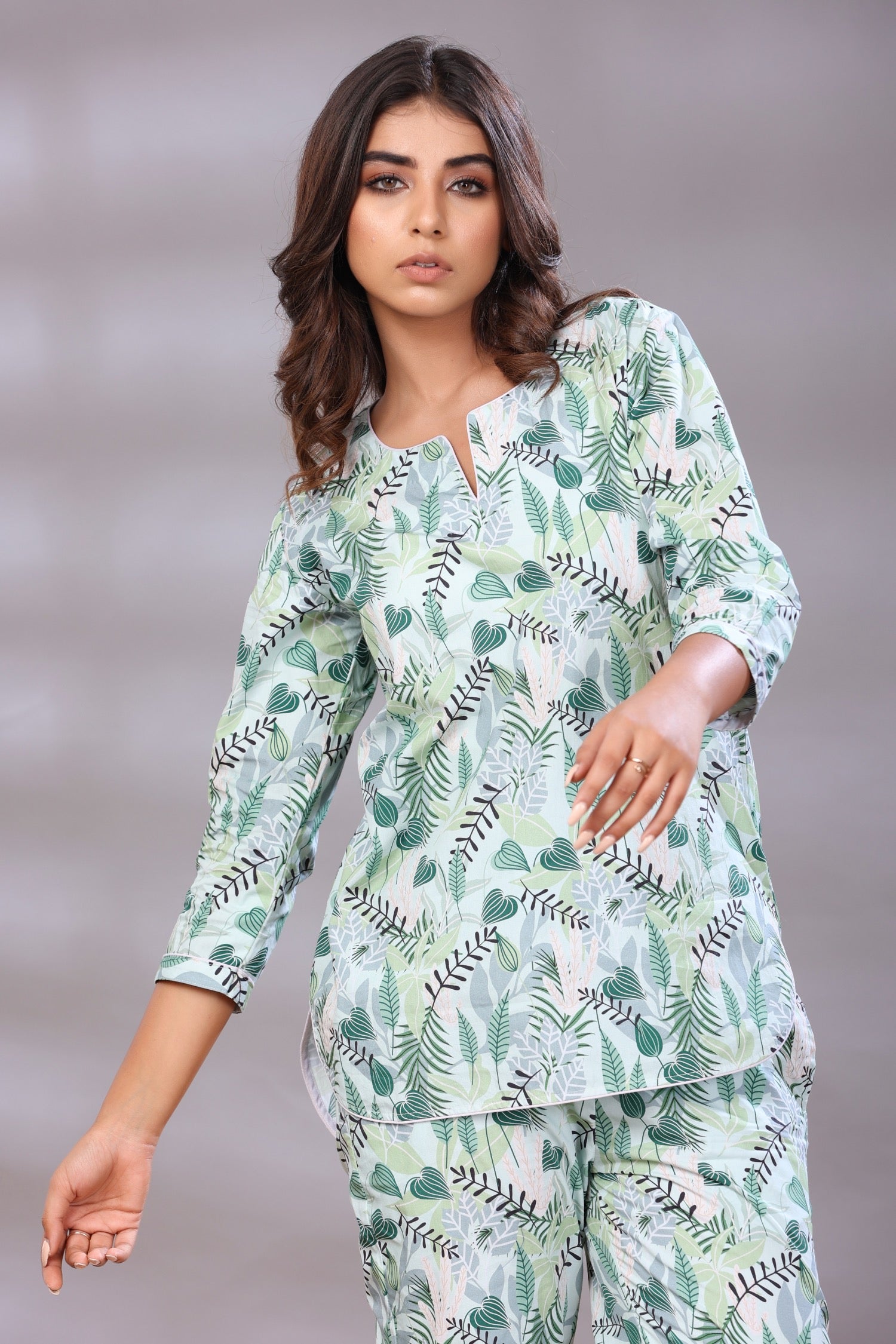 Kurti with online pajama